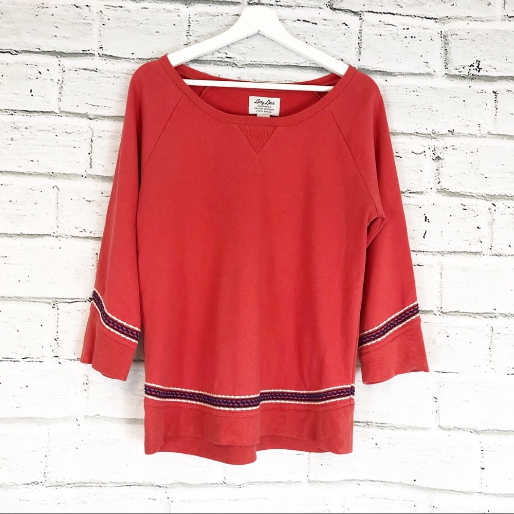 Lucky Lotus | Lucky Brand Scoop Neck Sweater